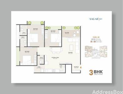 SAGAR SKY Floor Plan