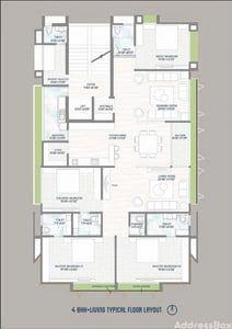 Shamyak Residency Floor Plan