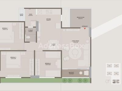 SHELADIA DIVINE Floor Plan