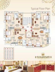 Suvarnam heights Floor Plan