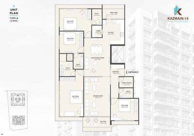KAZMAIN-14 Floor Plan