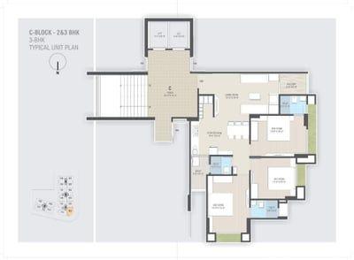 MAPLE GREEN RESIDENCY Floor Plan