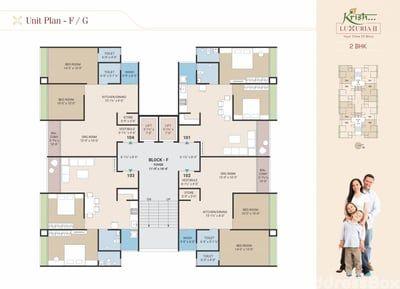 KRISH LUXURIA-2 Floor Plan