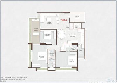 Nitya Aurelia Floor Plan