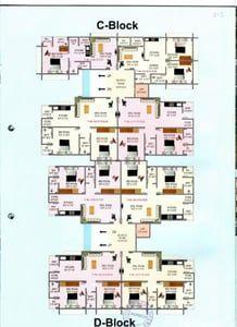Malhar Vadvala Residency Floor Plan