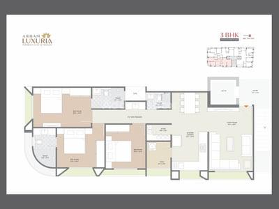 ARHAM LUXURIA Floor Plan
