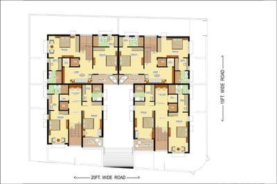 AANGI BUNGLOWS Floor Plan