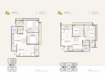 ADITYA ELEGANCE - Commercial Floor Plan