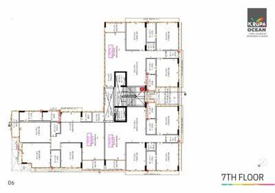 KRUPA OCEAN Floor Plan