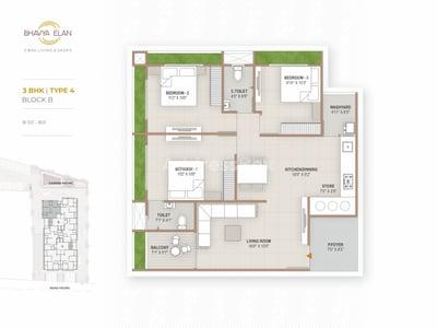 BHAVYA ELAN Floor Plan