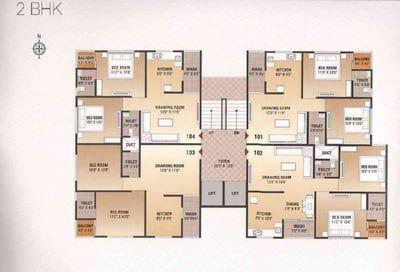 HARIOM ELEGANCE Floor Plan