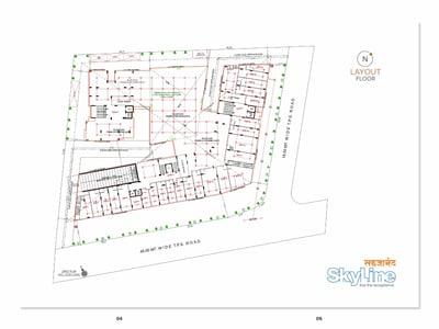 SAHJANAND SKYLINE Floor Plan