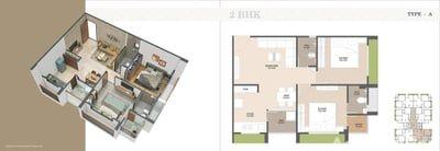Omkar Residency Floor Plan