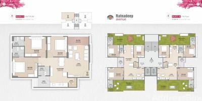 RATNADEEP AVENUE Floor Plan