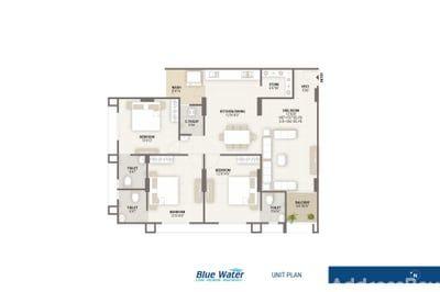 BLUE WATER Floor Plan