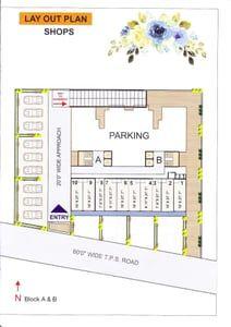 Nilkanth Avenue - Commercial Floor Plan