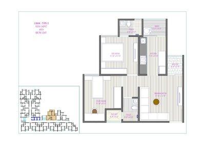FLORRA PARISAR Floor Plan