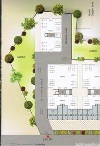 M M KARIM APARTMENTS - Commercial Cluster Plan