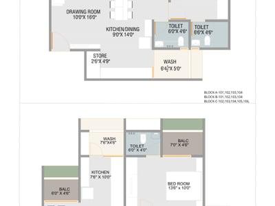 PRATHAM GREENS Floor Plan