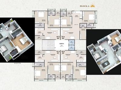 HAMMASH RESIDENCY BLOCK A & C Floor Plan