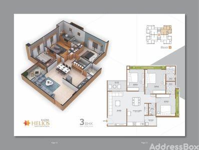 Radhe Helios Floor Plan