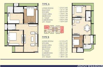 SAIBABA HEIGHTS Floor Plan