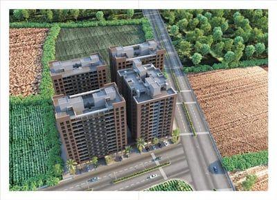 Panchamrut Skyz - Commercial Cluster Plan
