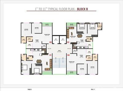 VEDANT ANTILIA Floor Plan