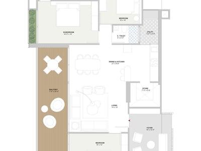 ANAND AVYAM Floor Plan