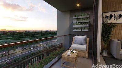 RADIANT RAYS Balcony