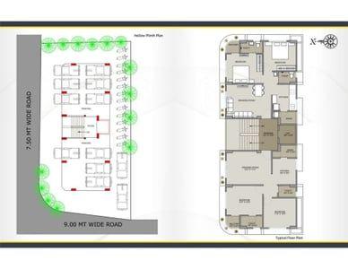 PRAGATI RESIDENCY Floor Plan