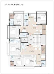 SHUBHALAY 3 Floor Plan