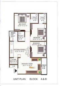 Nilkanth Avenue Floor Plan