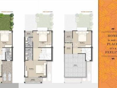 Maple Bunglows 2 Floor Plan