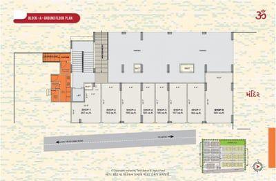 OMSHANTI GOLD PLUS-2 - Commercial Floor Plan
