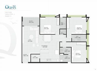 BLUE OCEAN - Residential Floor Plan