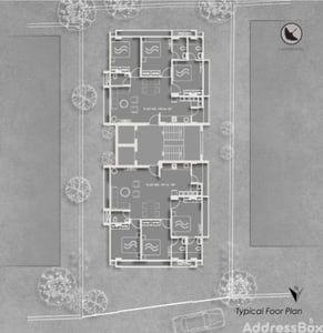 PARAMHANS APPARTMENT Floor Plan