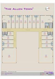 THE ALLEN TOWN Floor Plan