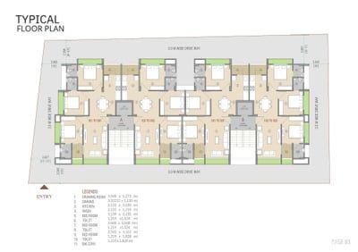 JAIMINI APPARTMENT Floor Plan