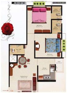 AMAN RESIDENCY Floor Plan