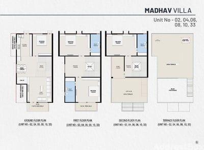 MADHAV VILLA Floor Plan