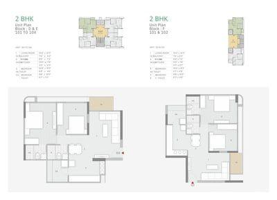 Zaveri Greens Floor Plan