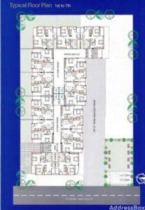 Tulsi Heights Floor Plan