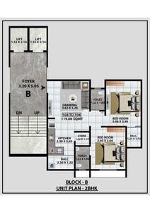 JHALAK SKYVIEW Floor Plan