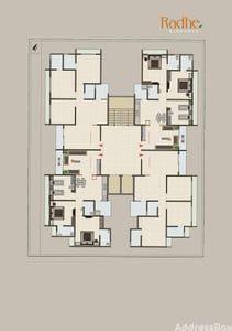 RADHE ELEGANCE Floor Plan