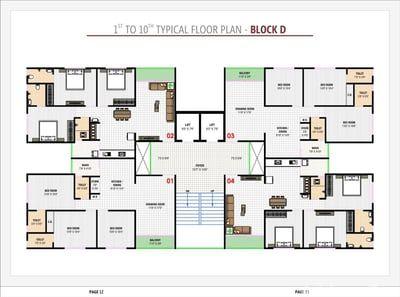 VEDANT ANTILIA Floor Plan