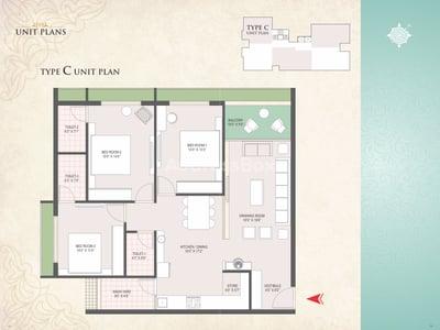 SHREE VISHNUDHARA NIDHI APARTMENT  Floor Plan