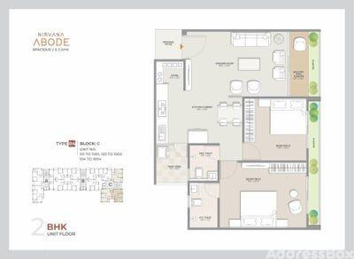 Nirvana Abode Floor Plan