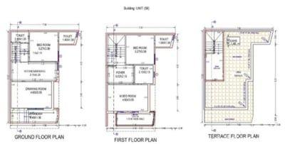 AANGAN BUNGLOWS Floor Plan