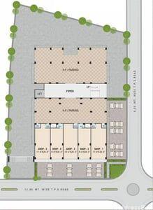 Rajdeep Royal - Commercial Floor Plan